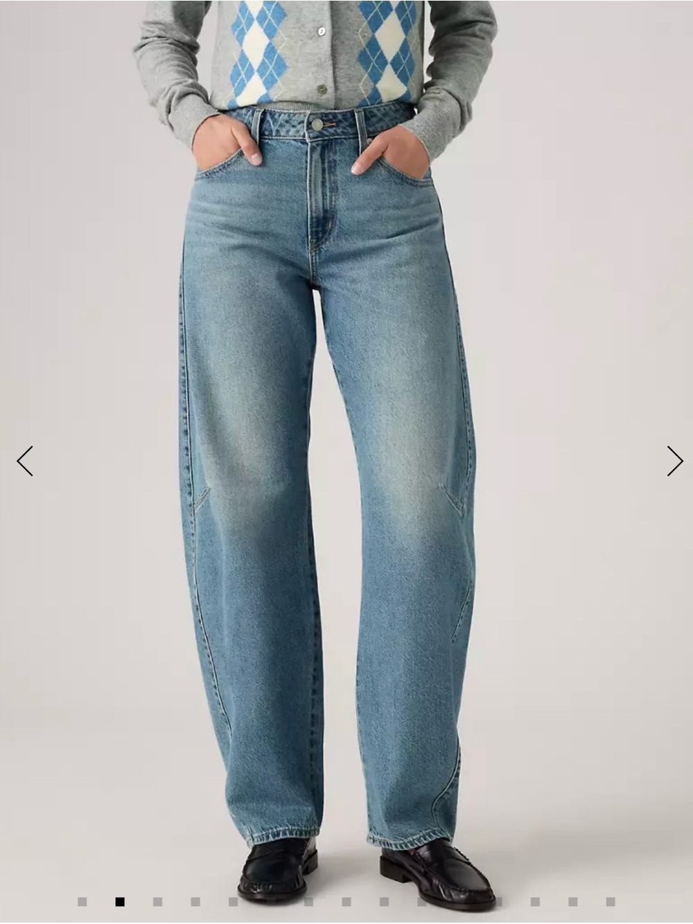 NWT Levi’s Baggy Dad Barrel jeans